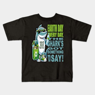 Earth Day Every Day: Grow Green Kids T-Shirt